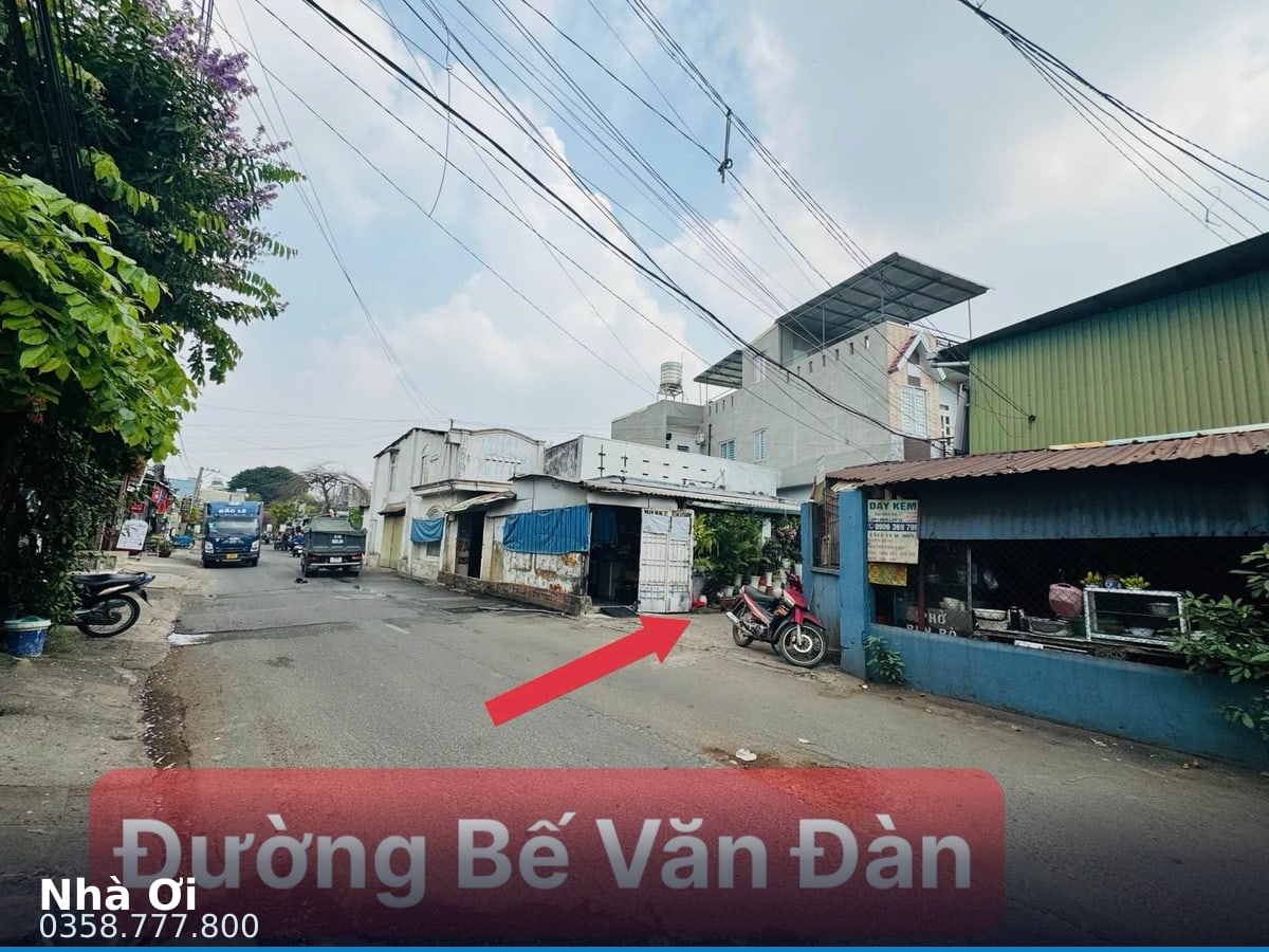 Nhà hẻm — Bế Văn Đàn, Dĩ An, Thành phố Thủ Đức — 425m² · ngang 12m · 1 tầng — 26,7 tỷ