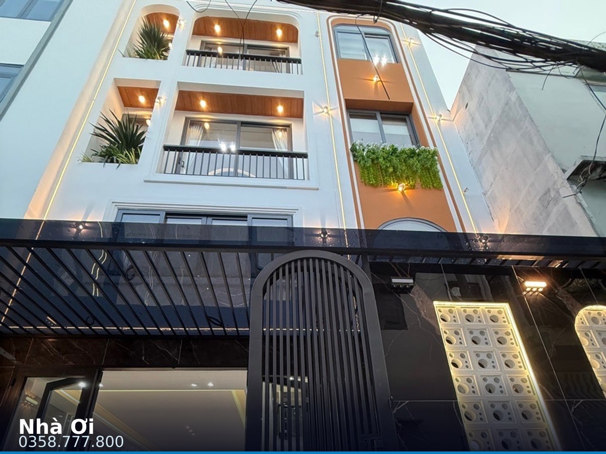 Nhà hẻm — Đường Số 9, An Hội Đông, Gò Vấp — 55m² · ngang 6.7m · 5 tầng — 7,95 tỷ