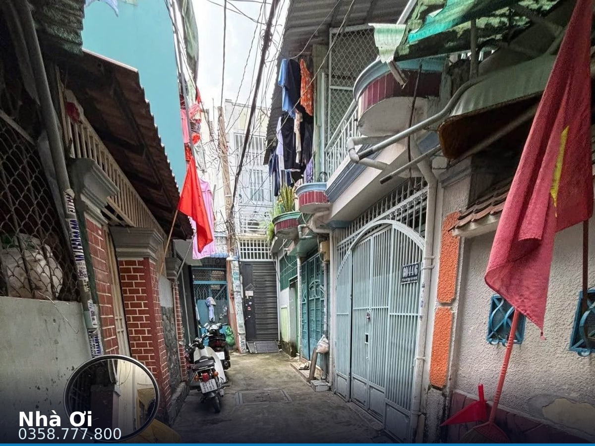 Nhà hẻm — Huỳnh Văn Nghệ, Tân Sơn, Tân Bình — 43m² · ngang 4.5m · 2 tầng — 5,9 tỷ