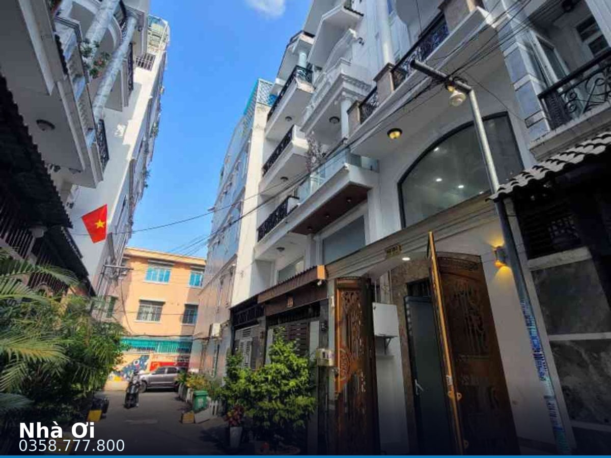 Nhà hẻm — Lê Đức Thọ, An Hội Đông, Gò Vấp — 52.6m² · ngang 4m · 5 tầng — 7,69 tỷ