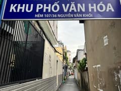 Nhà hẻm — Lê Văn Thọ, Thông Tây Hội, Gò Vấp — 50m² · ngang 4m · 3 tầng — 6,55 tỷ