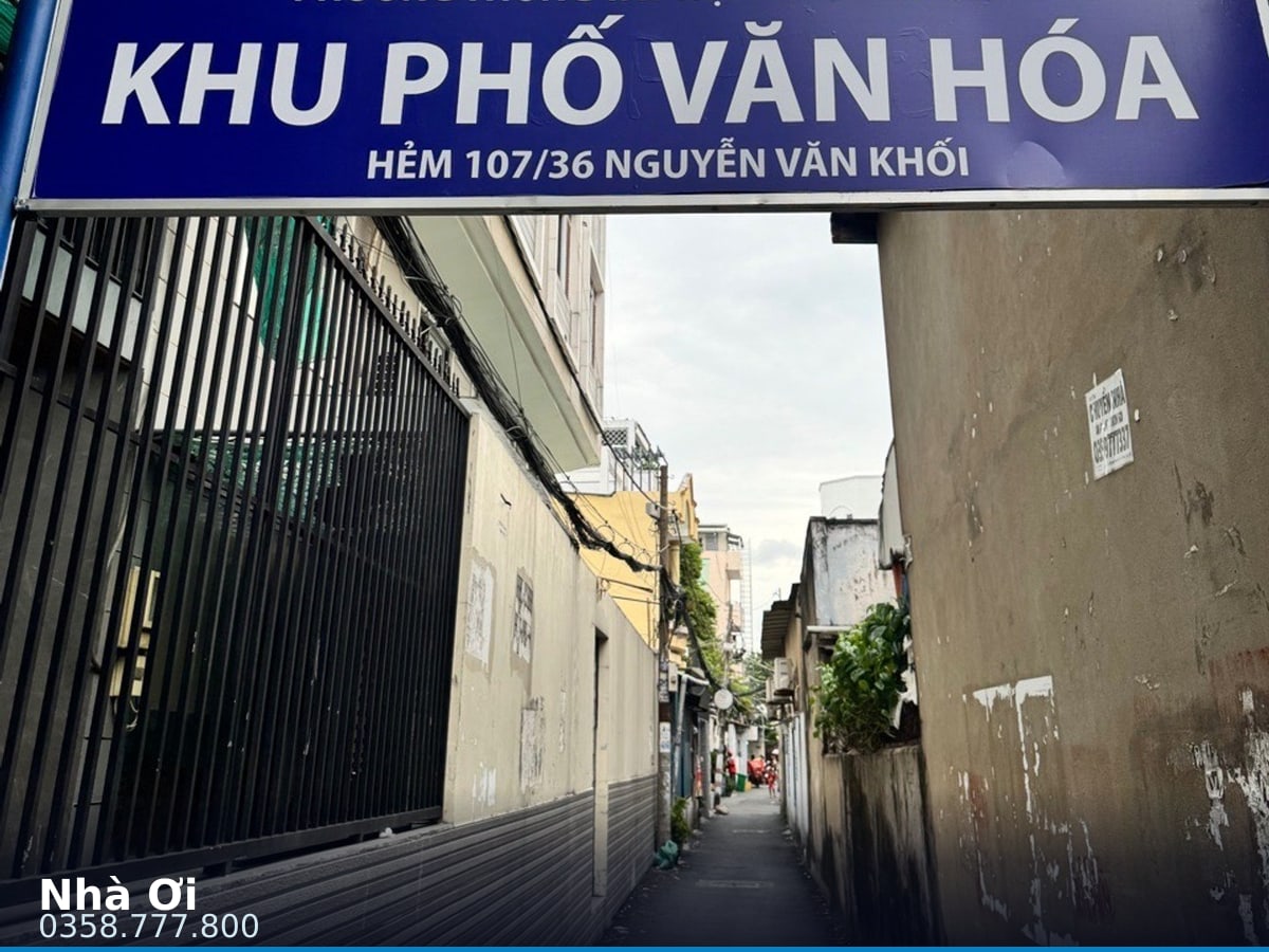 Nhà hẻm — Lê Văn Thọ, Thông Tây Hội, Gò Vấp — 50m² · ngang 4m · 3 tầng — 6,55 tỷ
