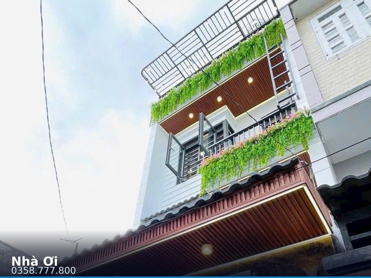 Nhà hẻm — Nguyễn Văn Khối, Thông Tây Hội, Gò Vấp — 58m² · ngang 4m · 3 tầng — 6,7 tỷ