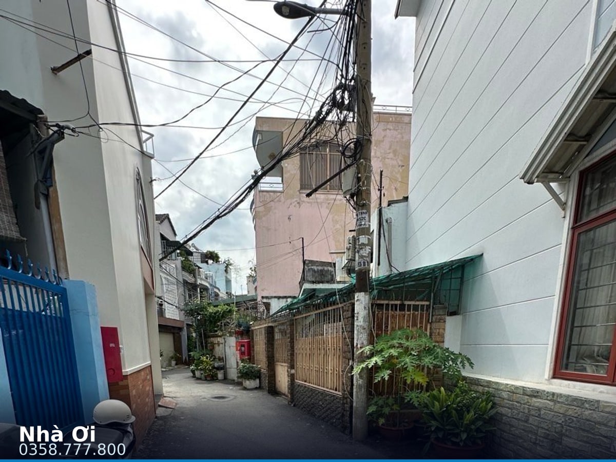 Nhà hẻm — Số 9, An Hội Đông, Gò Vấp — 50m² · ngang 7m · 3 tầng — 4,95 tỷ