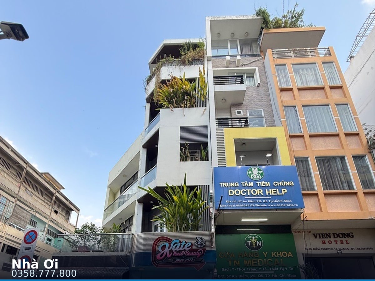 Nhà mặt tiền — An Điềm, Chợ Lớn, Quận 5 — 56m² · ngang 3.6m · 5 tầng — 25 tỷ