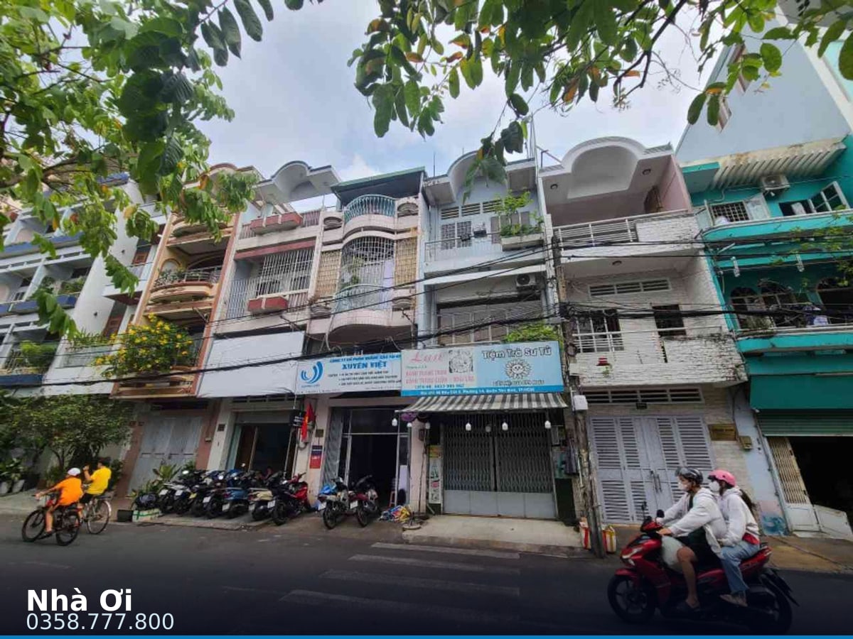 Nhà mặt tiền — Bàu Cát 5, Tân Bình — 72m² · ngang 4m · 3 tầng — 16,3 tỷ