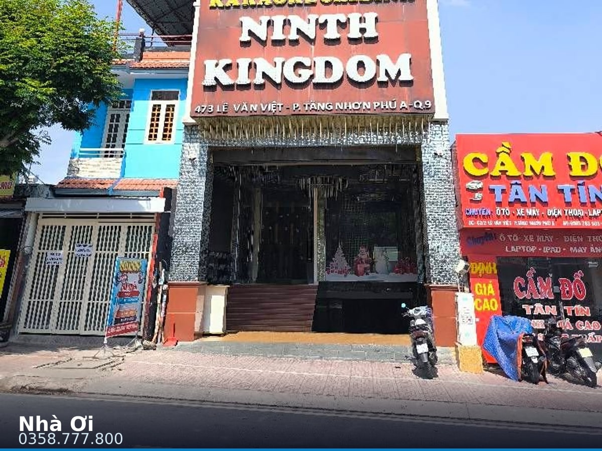 Nhà mặt tiền — Lê Văn Việt, Tăng Nhơn Phú, Quận 9 — 262m² · ngang 7m · 7 tầng — 54 tỷ