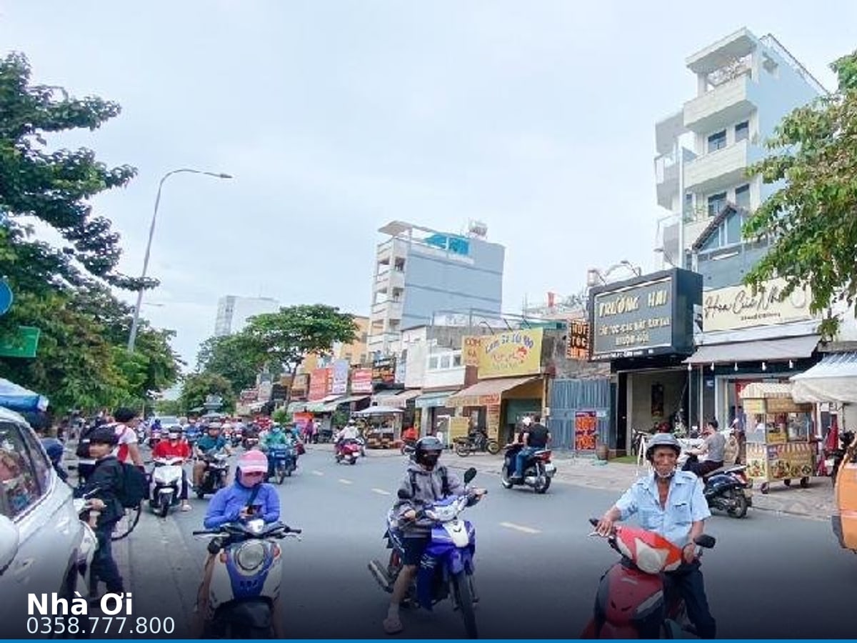 Nhà mặt tiền — Nơ Trang Long, Bình Thạnh — 100m² · ngang 3.8m · 4 tầng — 25 tỷ