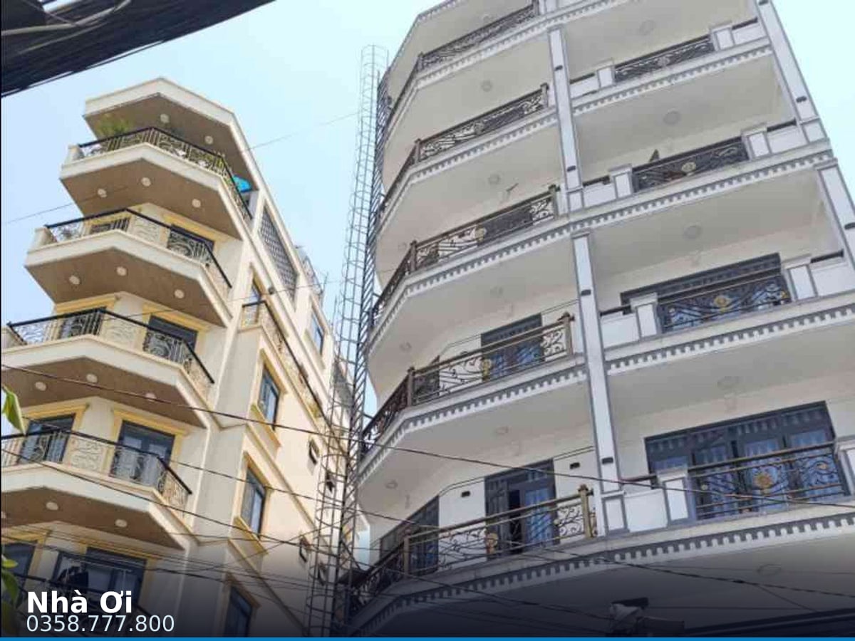 Nhà mặt tiền — Trần Bá Giao, An Nhơn, Gò Vấp — 49.9m² · ngang 5m · 7 tầng — 12,99 tỷ